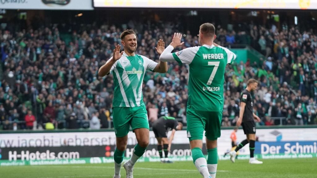 ticker: teilnehmer: werder bremen gegen borussia mönchengladbach