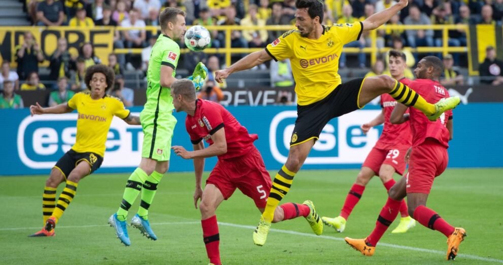 ticker: teilnehmer: bvb gegen bayer 04 leverkusen