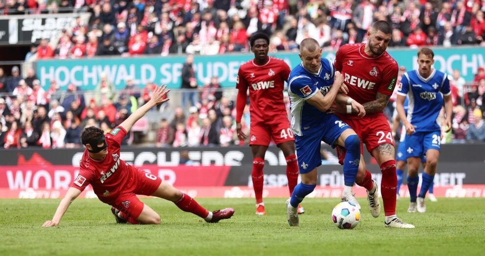 ticker: teilnehmer: 1. fc köln gegen darmstadt 98