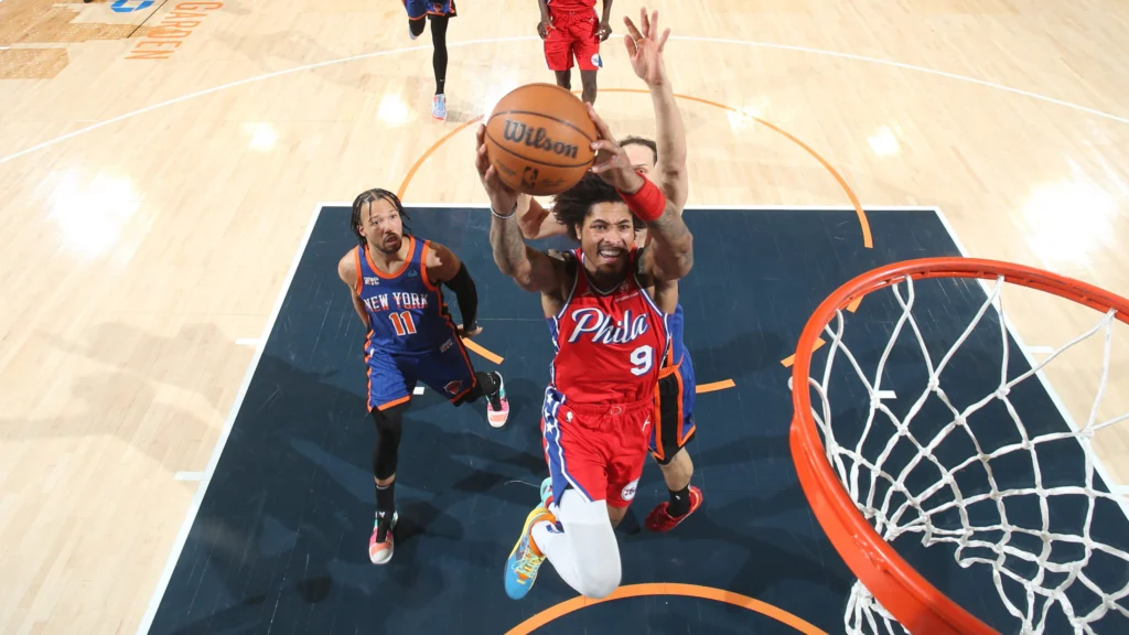 teilnehmer: 76ers gegen new york knicks spielerstatistiken spiel