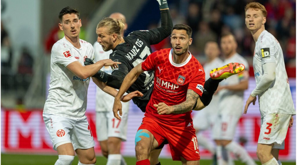 teilnehmer: 1. fc heidenheim gegen 1. fsv mainz 05 tabelle