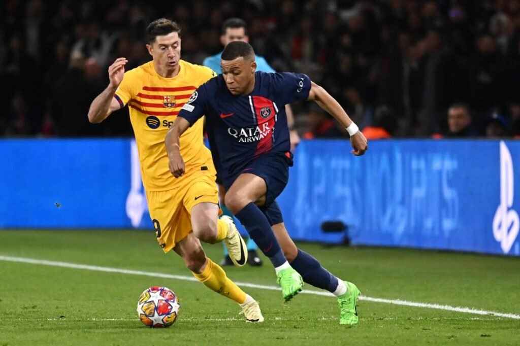 ticker: teilnehmer: fc barcelona gegen psg