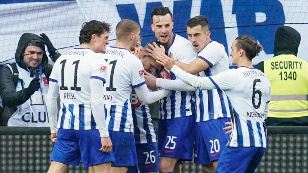 teilnehmer: hertha bsc gegen fck tabelle