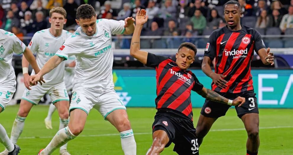 teilnehmer: eintracht frankfurt gegen werder bremen tabelle