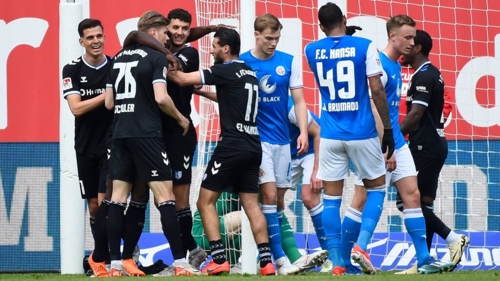 teilnehmer: hansa rostock gegen 1. fc magdeburg tabelle