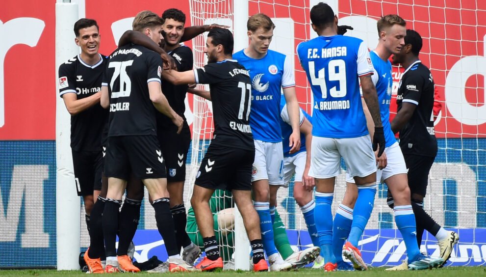 teilnehmer: hansa rostock gegen 1. fc magdeburg tabelle