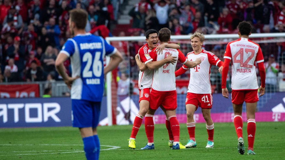 aufstellungen: teilnehmer: fc bayern münchen gegen darmstadt 98